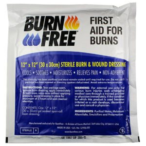 Burn Free, blazinica za opekline 30x30 cm