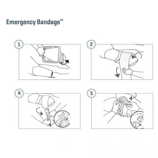 Emergency Bandage™ 8” AbdominalMulti bandage - trebušnivečnamenski povoj s kompresijsko gazo