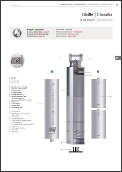 Ročaj za navaden laringoskop - katalog